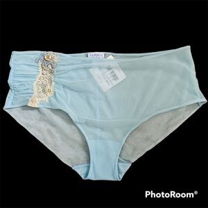 NWT La Perla Blue Panties Size XL
